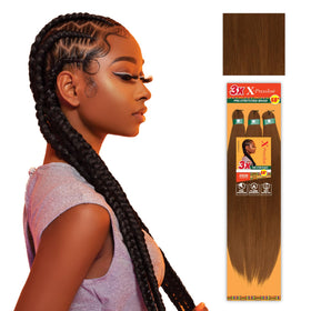 Sensationnel X-Pression Braids 3X 58in Light Auburn front view