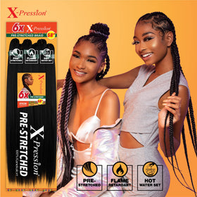 Sensationnel X-Pression braids packaging with details