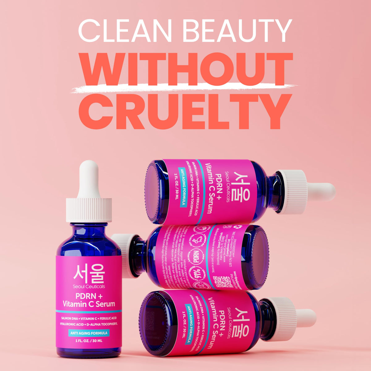 SeoulCeuticals PDRN Serum Salmon DNA Vitamin C packaging