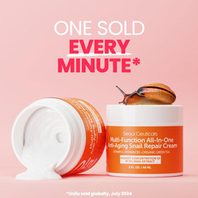 SeoulCeuticals snail mucin cream with aloe and shea butter