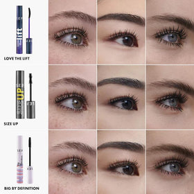 SEPHORA Big By Definition and Love the Lift Mascara tubes side view