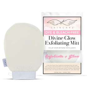SERAPHIC SKINCARE Divine Glow Exfoliating Mitt front view