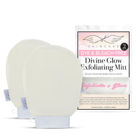 SERAPHIC SKINCARE Divine Glow Exfoliating Mitt front view