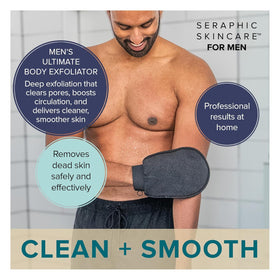 SERAPHIC SKINCARE Exfoliating Mitt packaging