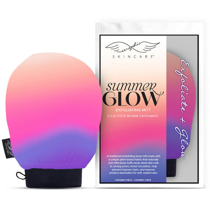SERAPHIC SKINCARE Summer Glow Exfoliating Mitt front view