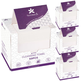 Serenorch Pearl Texture Disposable Face Towels XL package front view