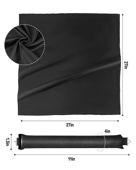 Seritant Heatless Curls Rollers rolled in hair