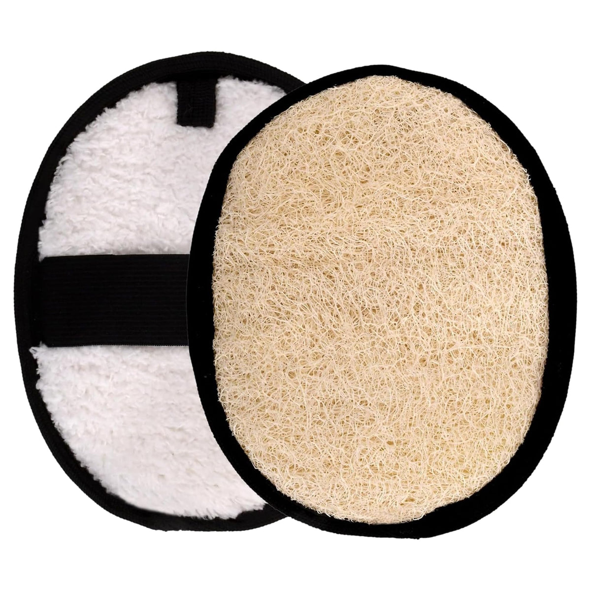SERRENTO Mens Loofah Body Scrubber easy to carry for travel