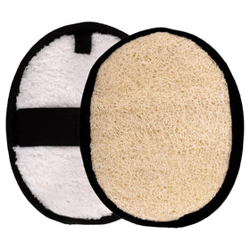 SERRENTO Mens Loofah Body Scrubber easy to carry for travel