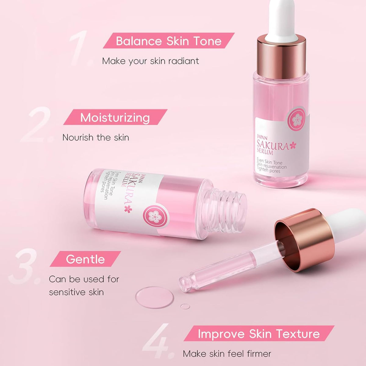 Serum from MrCuvaryas Sakura Skin Care Set for Teens