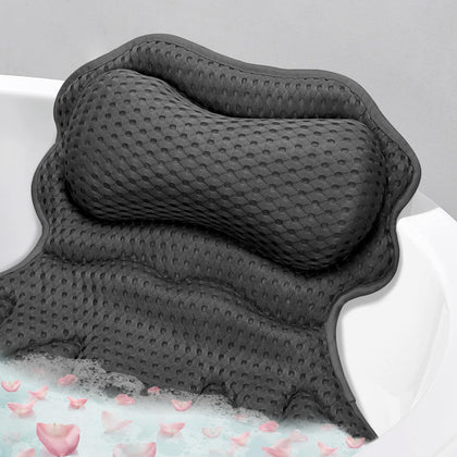 SetSail Bath Pillow black model front view