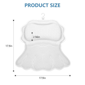 SetSail Bath Pillow in a relaxing bath setting
