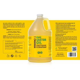 Seven Minerals Castor Oil with essential oils for aromatherapy