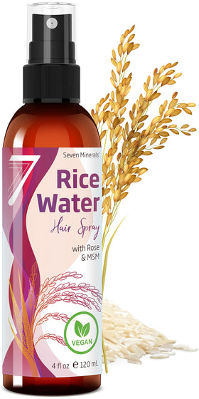 Seven Minerals Rice Water Spray 4 fl oz front view