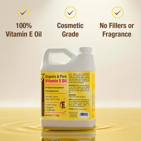 Seven Minerals Vitamin E Oil for hair application
