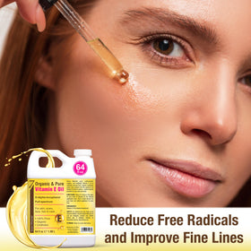 Seven Minerals Vitamin E Oil used in a DIY skincare project