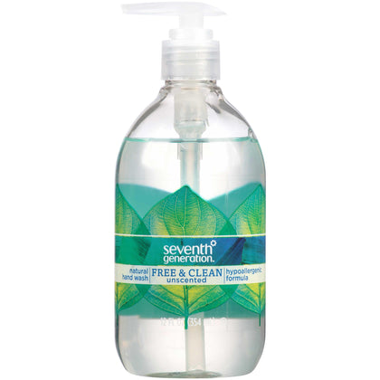 Seventh Generation Liquid Hand Soap 12 Fl. oz unscented front view