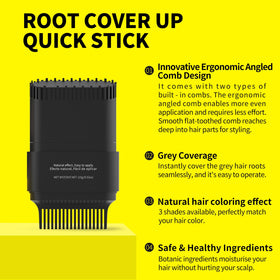 SEVICH Hair Root Touch Up Stick Dark Brown with packaging