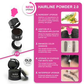 SEVICH Hairline Powder 2.0 Dark Brown packaging details