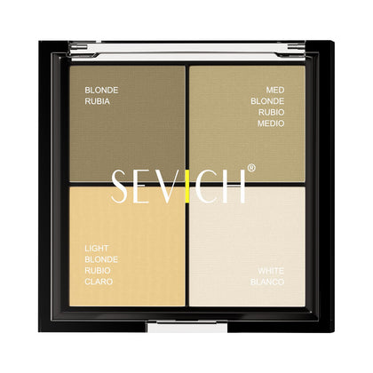 SEVICH Hairline Powder Palette Blonde Series front view