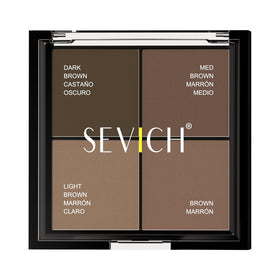 SEVICH Hairline Powder Palette front view with 4 shades