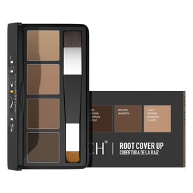 SEVICH Root Touch Up Powder front view with four brown shades