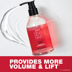 SexyHair Big Blow Dry Volumizing Gel 8.5 fl oz back view