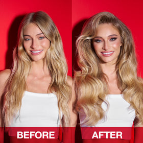 SexyHair Big Root Pump Plus Volumizing Spray Mousse 10 Oz application on hair