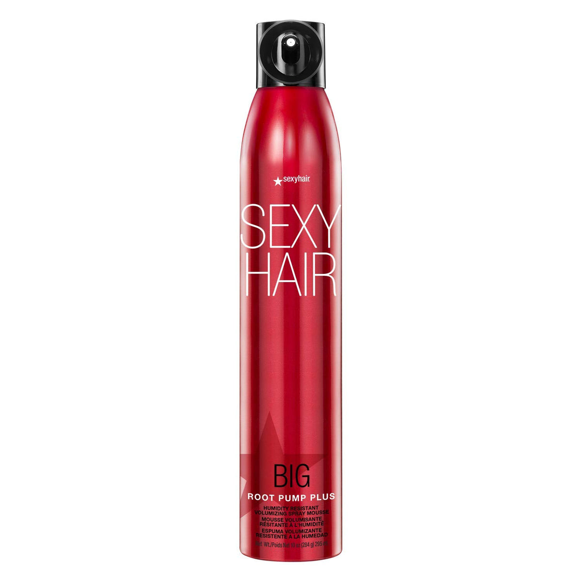 SexyHair Big Root Pump Plus Volumizing Spray Mousse 10 Oz front view