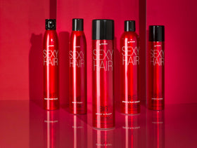 SexyHair Big Spray & Play Harder Hairspray back view