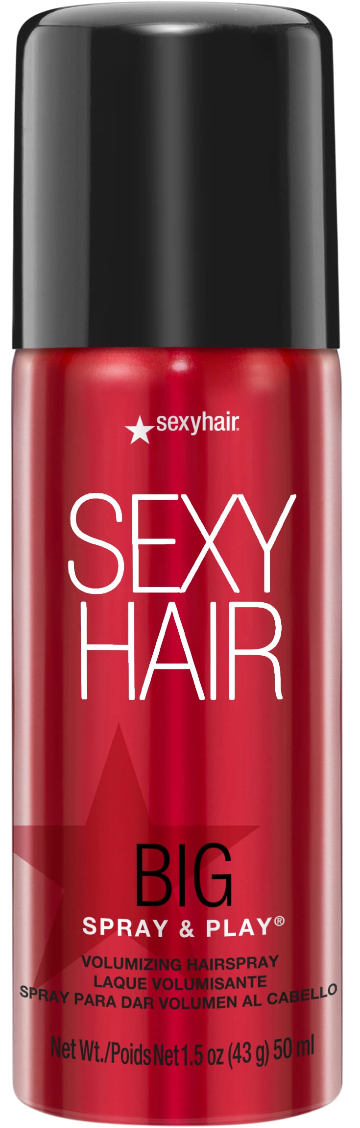 SexyHair Big Spray & Play Volumizing Hairspray 1.5 Oz front view