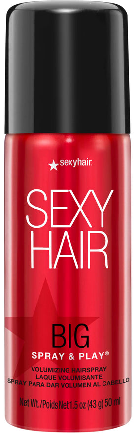 SexyHair Big Spray & Play Volumizing Hairspray 1.5 Oz front view