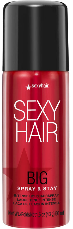 SexyHair Big Spray & Stay Intense Hold Hairspray 1.5 Oz front view