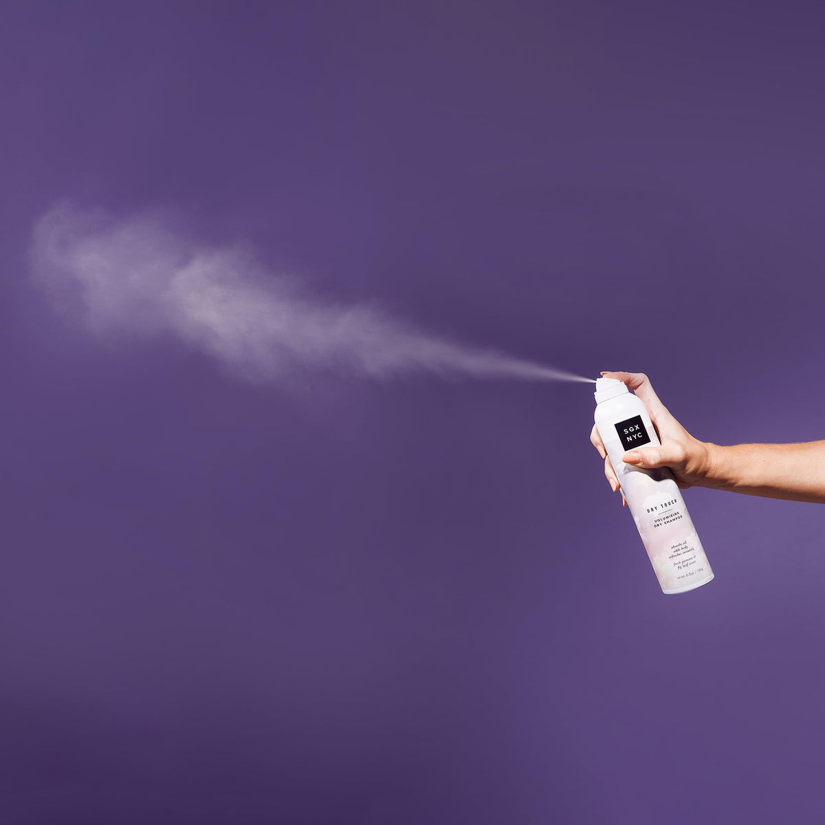 SGX NYC Dry Touch Volumizing Dry Shampoo lifestyle use