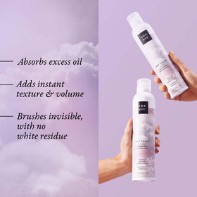 SGX NYC Dry Touch Volumizing Dry Shampoo packaging side view