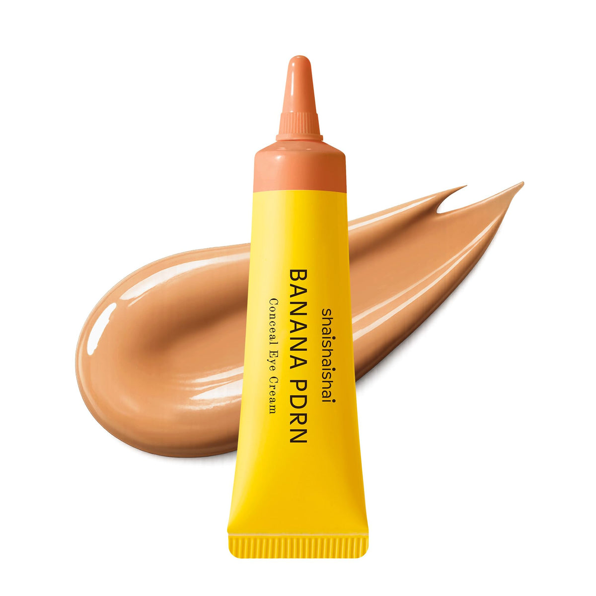 shaishaishai Banana PDRN Conceal Hydrating Under Eye Cream Caramel front view