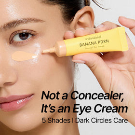 shaishaishai Banana PDRN Conceal Hydrating Under Eye Cream Caramel packaging