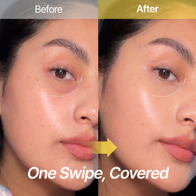 shaishaishai BANANA PDRN Under Eye Cream application on skin