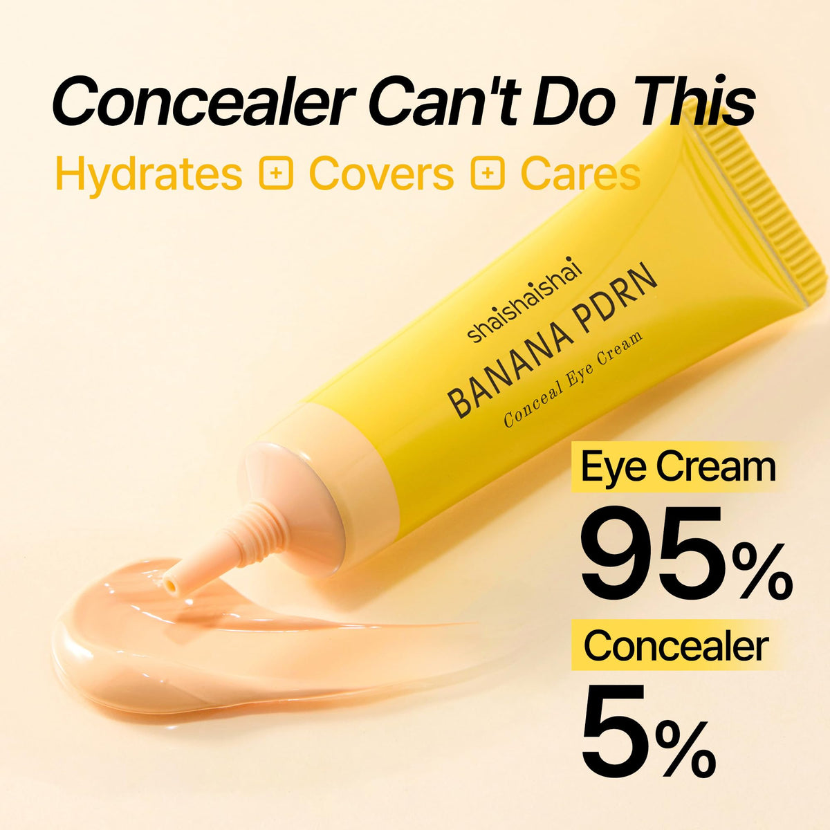 shaishaishai BANANA PDRN Under Eye Cream packaging