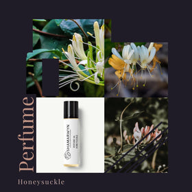 shamarwyn Honeysuckle Perfume Oil roll-on with packaging