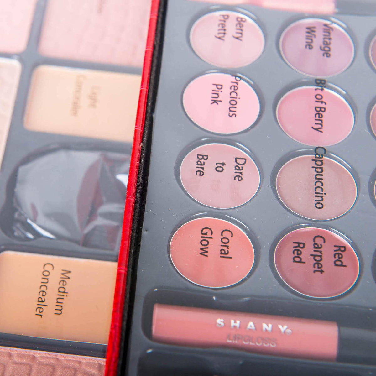 SHANY All In One Makeup Set with 67 colours displayed