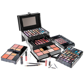 SHANY All In One Makeup Set with 67 colours in black organizer