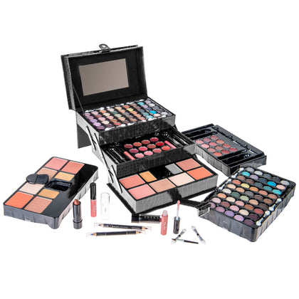 SHANY All In One Makeup Set with 67 colours in black organizer