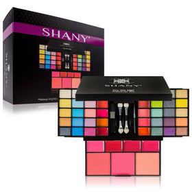 SHANY Fix Me Up Makeup Kit open showing lipsticks and applicators