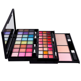 SHANY makeup kit showing lip glosses in various shades