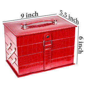 SHANY makeup set in stylish red organizer