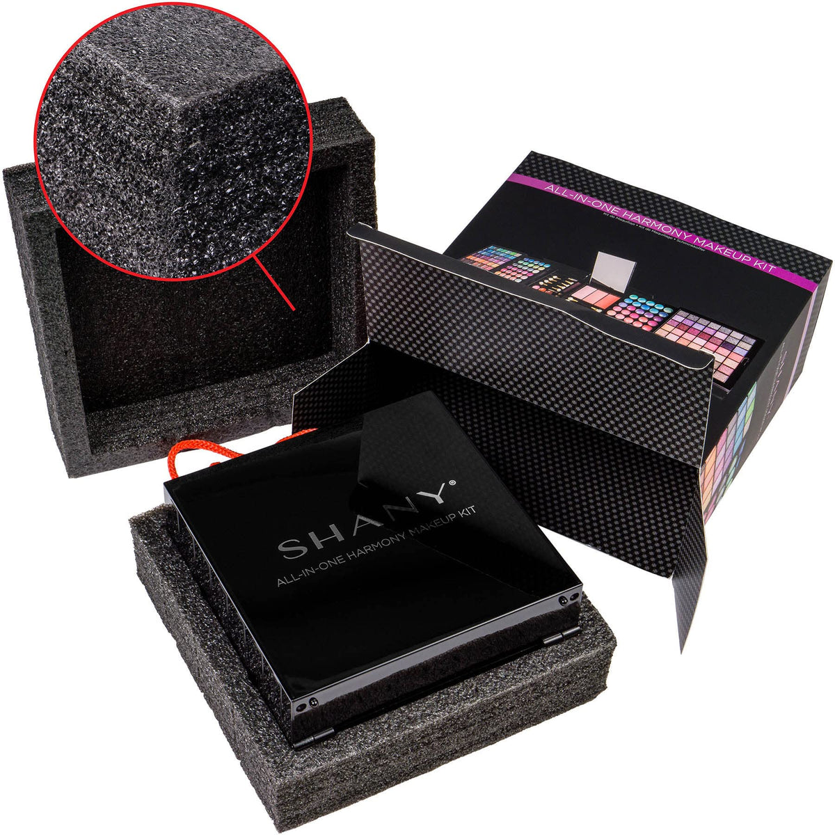 SHANY makeup set packaging designed for gifting