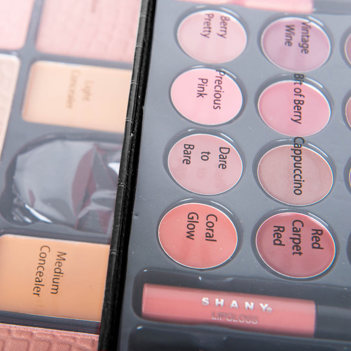 SHANY makeup set with mirror and various cosmetics