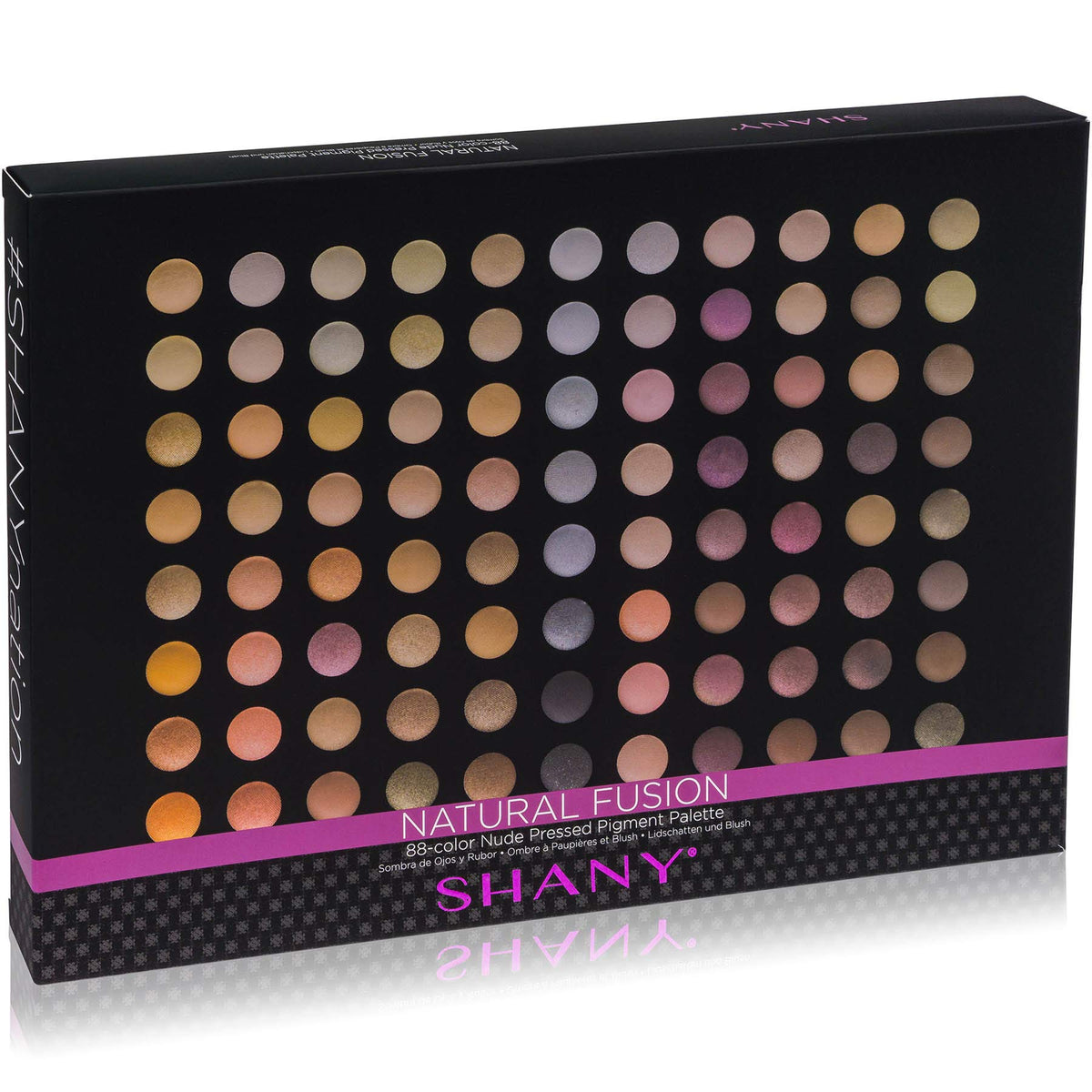 SHANY Natural Fusion Palette in elegant packaging for gifting