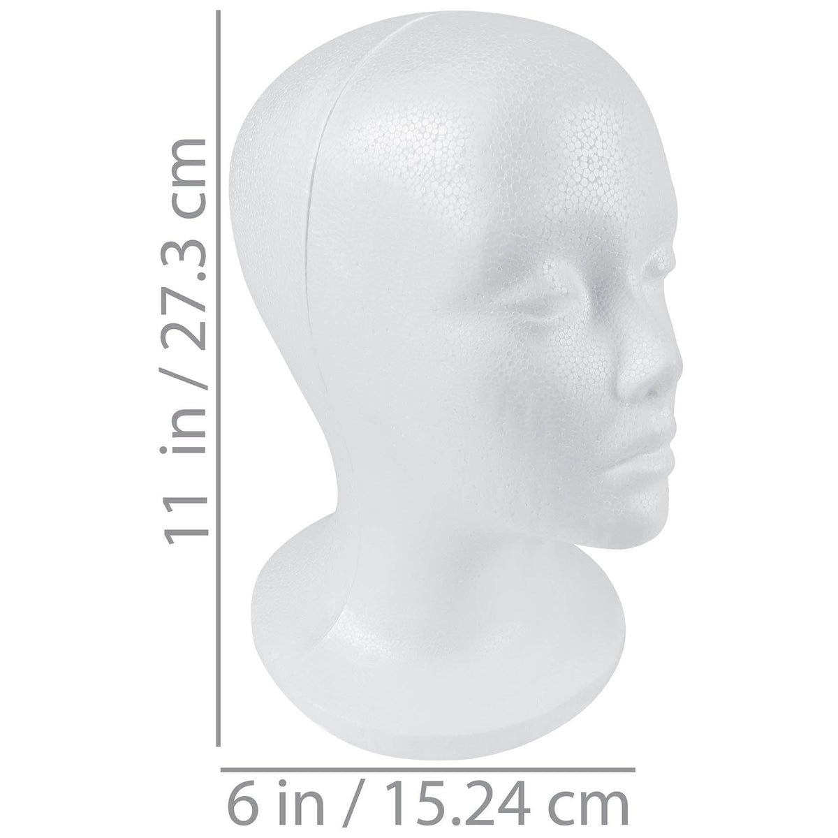 SHANY Styrofoam head for wig display